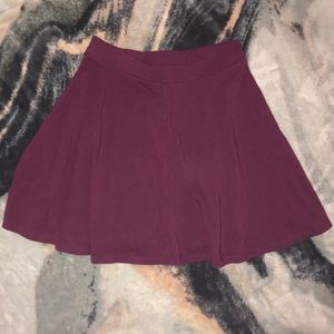 Purple skirt